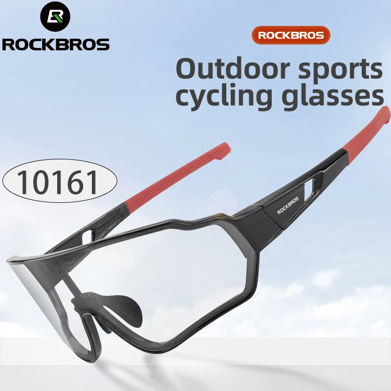 Rockbros Photochromic Polarized Outdoor Cycling Sunglasses