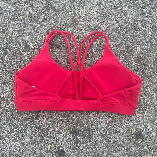 Womens High Support Cross Back Sports Bra Gym Yoga Training