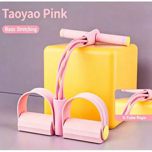 Heavy Duty Latex Pedal Resistance Bands For Home Gym