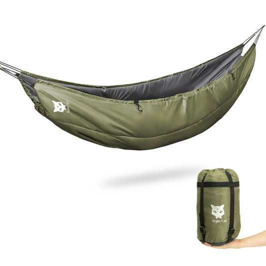 Premium Hammock Underquilt Insulated Sleeping Bag For Camping