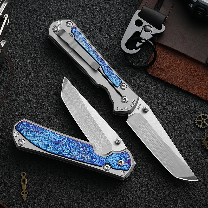 Alvely M390 Steel Folding Pocket Knife EDC Outdoor Gear
