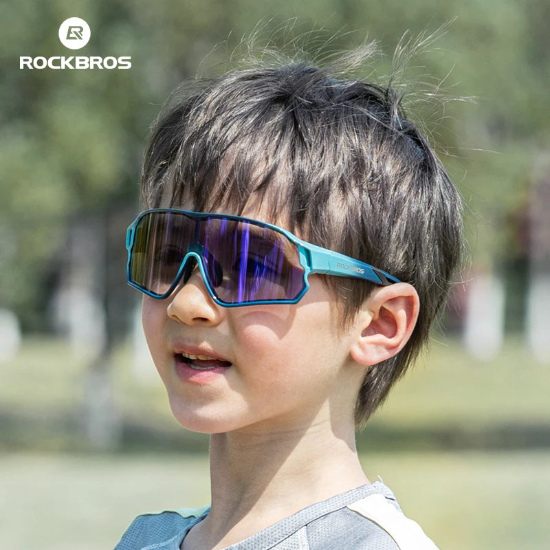 Rockbros Polarized Cycling Sunglasses For Kids Adults UV Protection