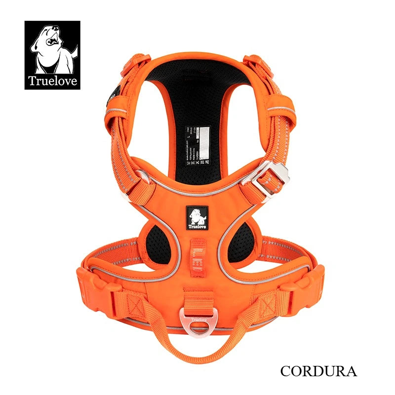 TrueLove Reflective Adjustable No Pull Dog Harness Training Vest