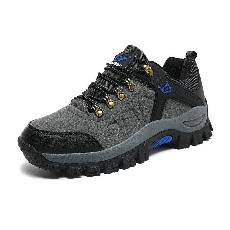 Lace Up Unisex Hiking Boots With Breathable Outdoor Design