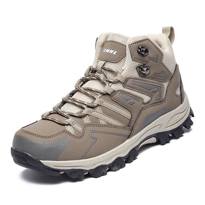 Yukyguuter Waterproof Hiking Shoes Non Slip Outdoor Trekking Boots