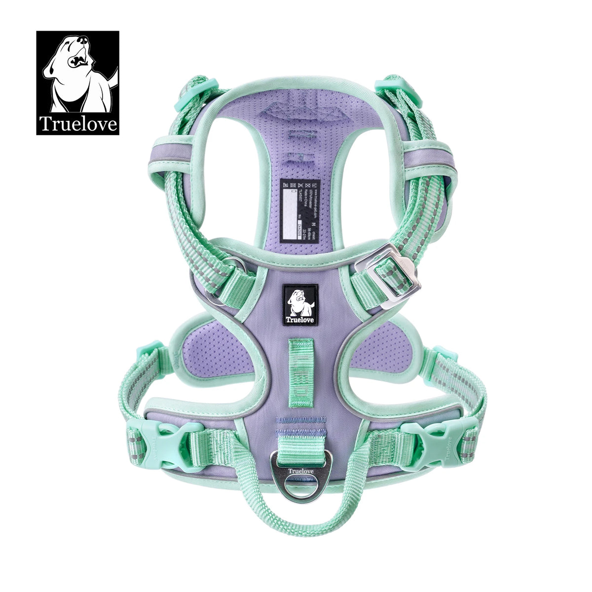 TrueLove Reflective Adjustable No Pull Dog Harness Training Vest