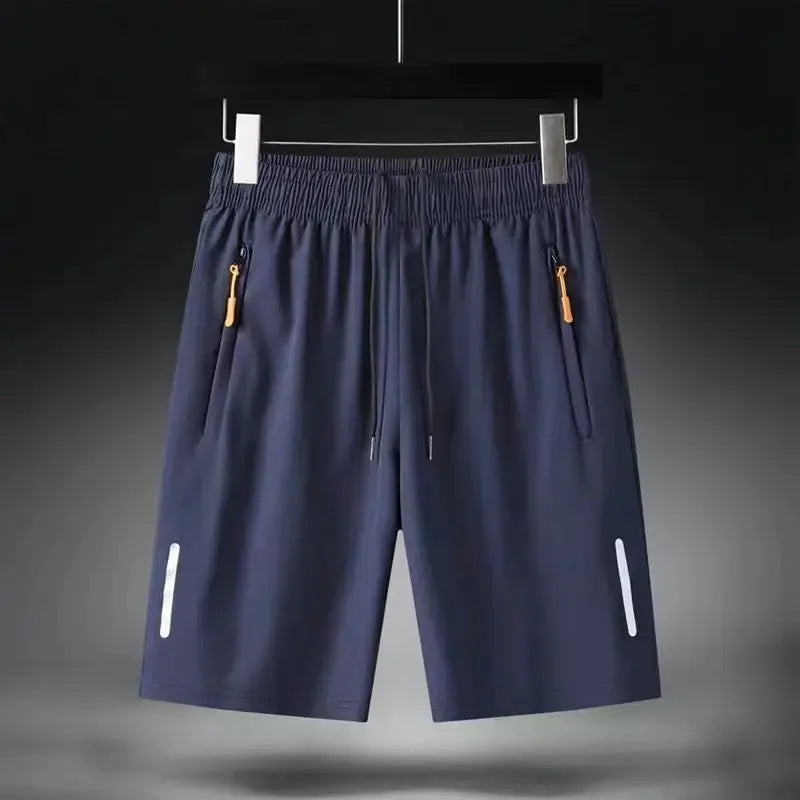 Breathable Quick Dry Ice Silk Performance Gym Shorts
