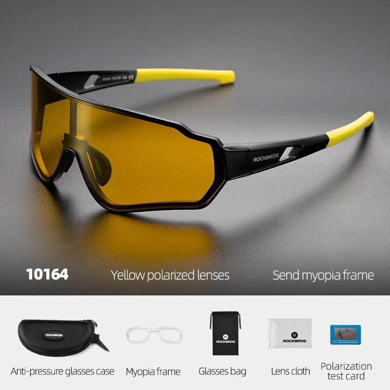 Rockbros Photochromic Polarized Outdoor Cycling Sunglasses