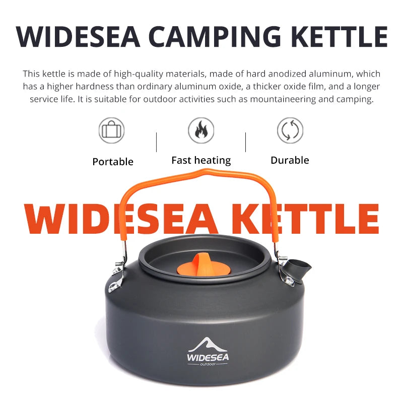 Widesea Lightweight Outdoor Camping Cookware Tableware Set