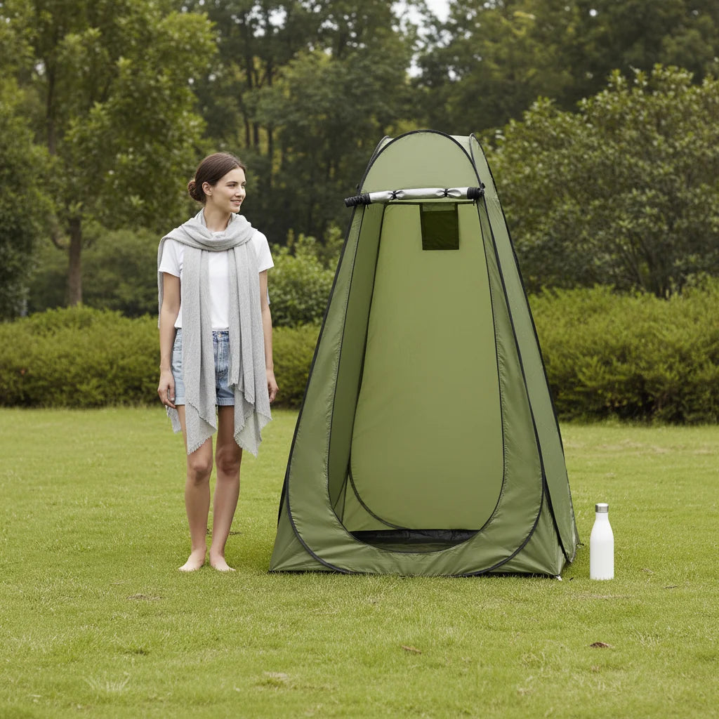 Portable Waterproof Toilet Tent For Outdoor Camping Privacy Shelter