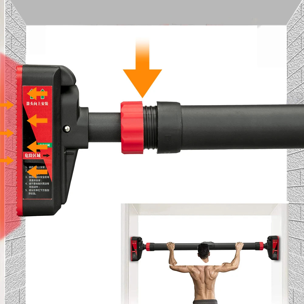 Twister Ck Doorway Adjustable Pull Up Bar With Level Gauge