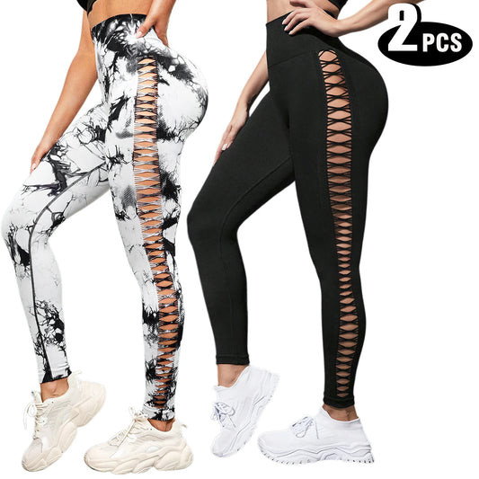 Women's Seamless High Waisted Yoga Leggings For Active Fitness