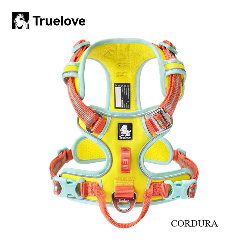 TrueLove Reflective Adjustable No Pull Dog Harness Training Vest