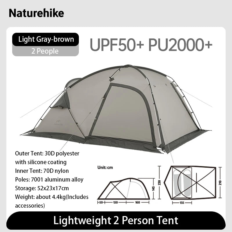Naturehike Waterproof Hot Tent With Stove Jack For Winter Camping