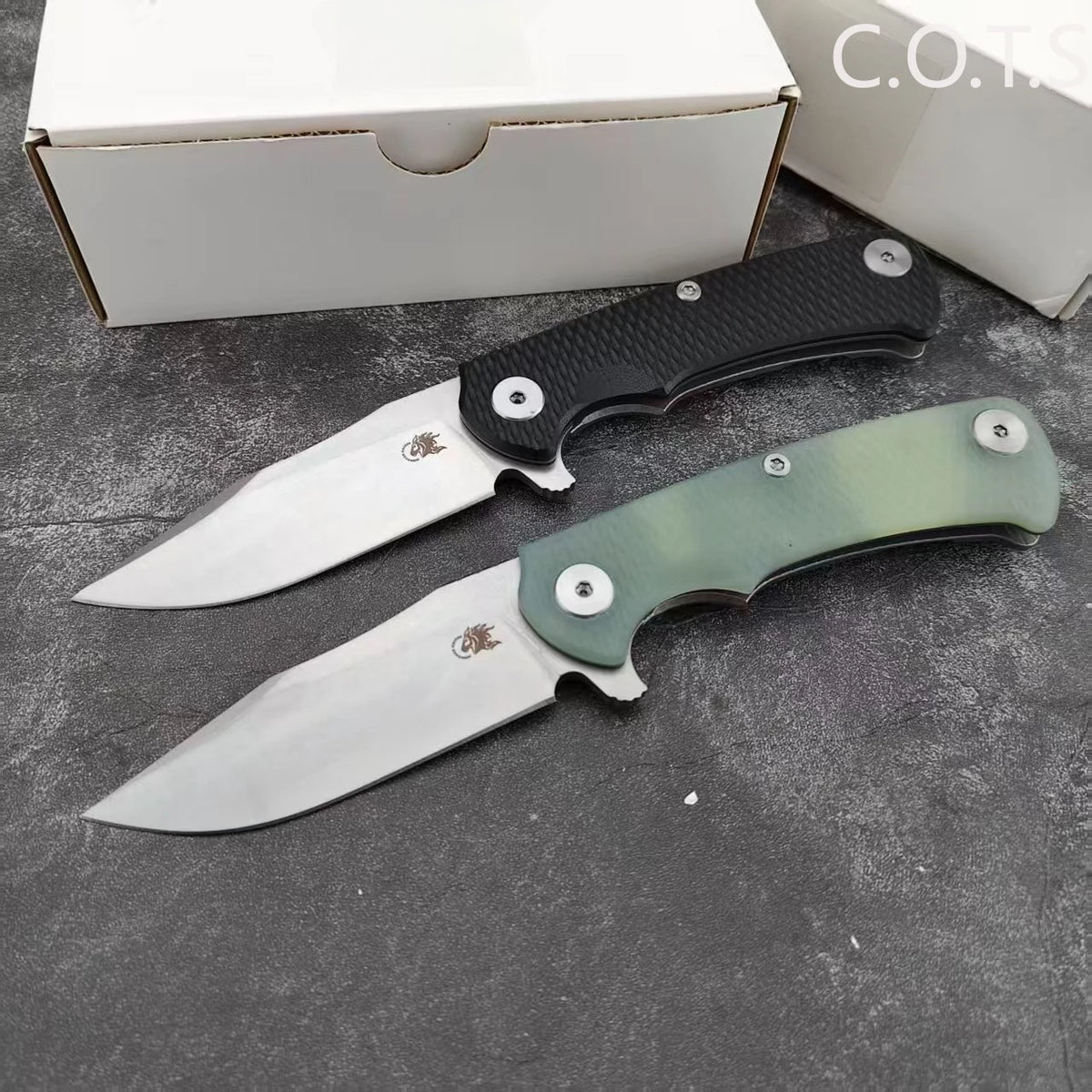 Rick Hinderer XM18 D2 Steel EDC Folding Knife G10 Handle
