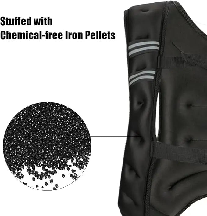 Adjustable Weighted Vest For Workouts And Strength Training