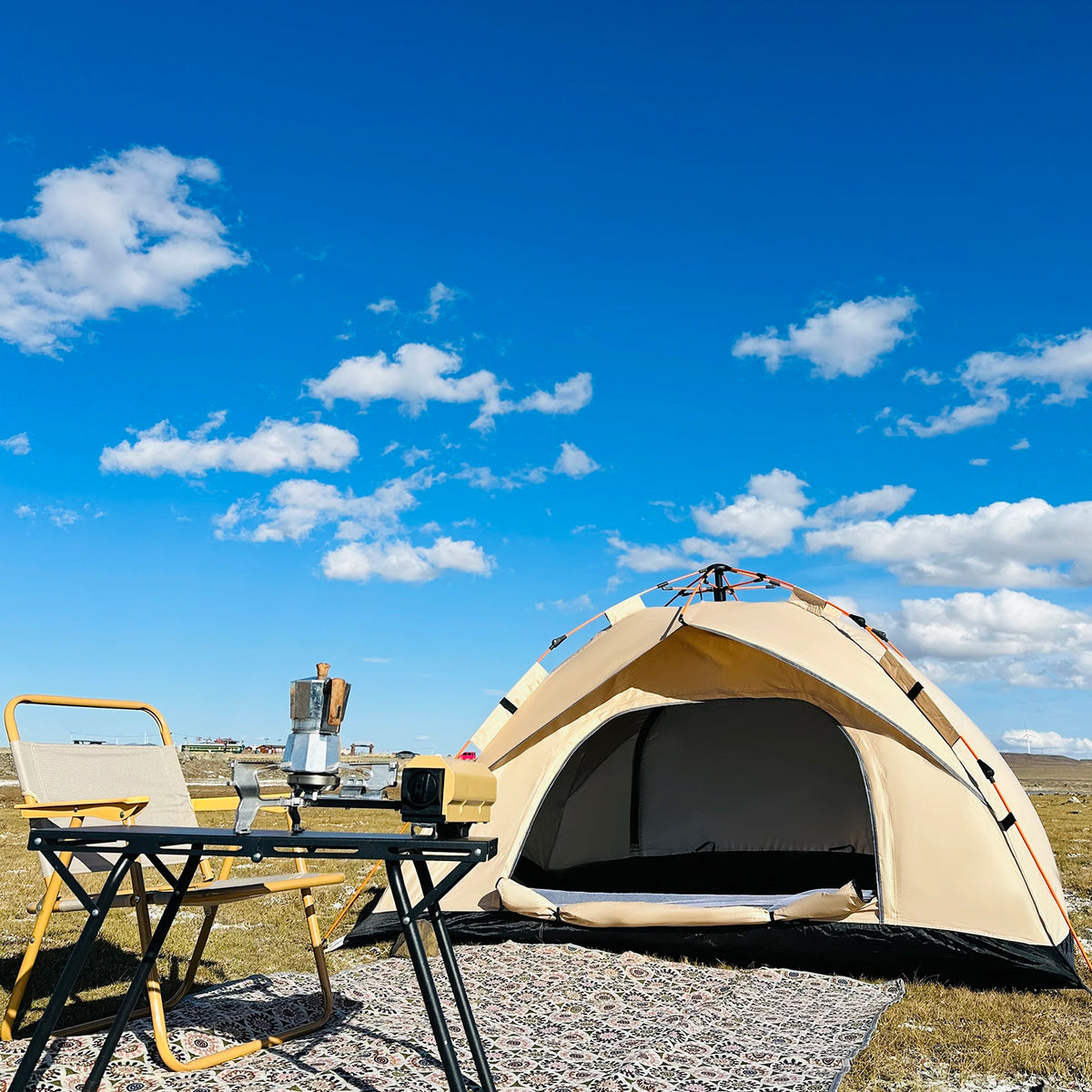 Pakicetus Automatic Pop Up Camping Tent Quick Setup Portable Shelter