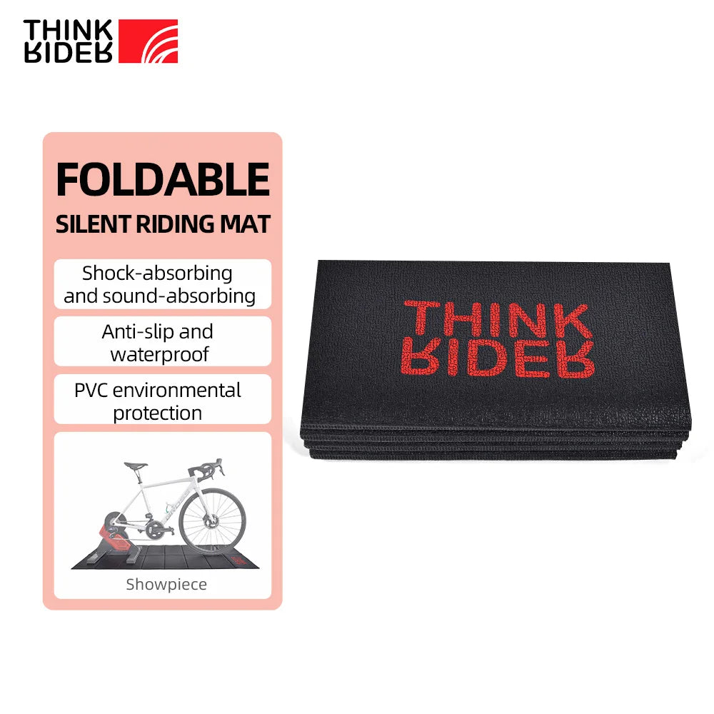 ThinkRider Spin Bike Training Exercise Mat Floor Protector