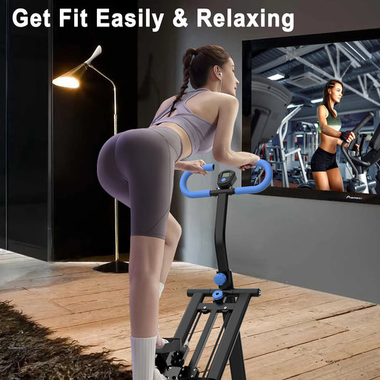 Vertical Climber Machine With Adjustable Resistance For Home Workouts