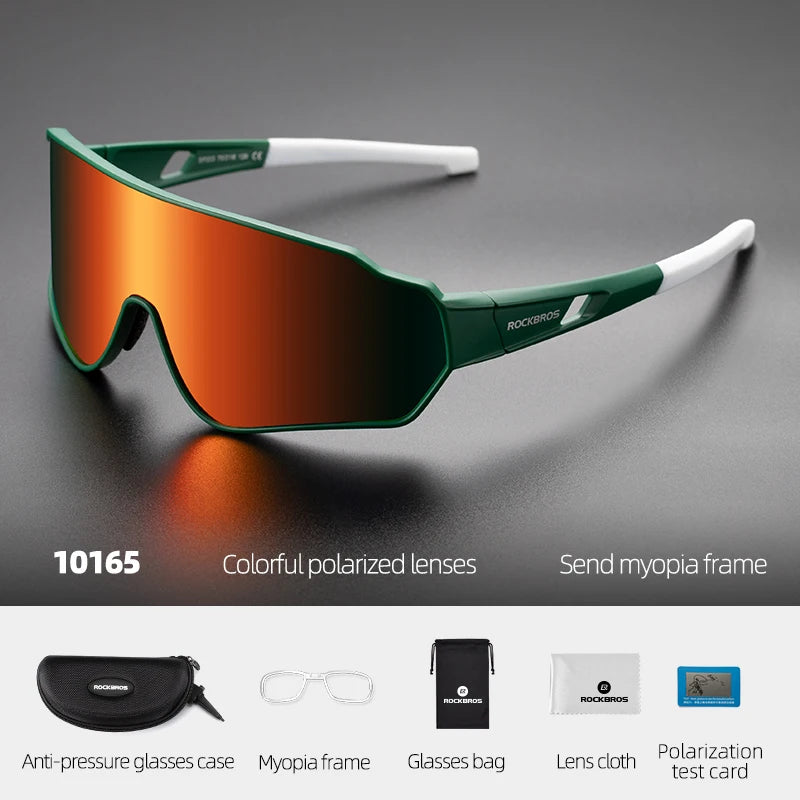 Rockbros Photochromic Polarized Outdoor Cycling Sunglasses